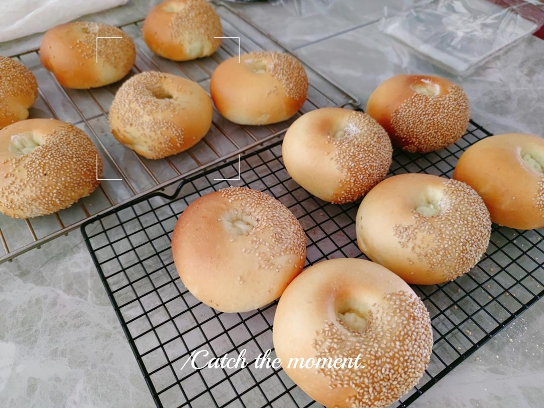 日式芝麻红豆包｜香甜柔软