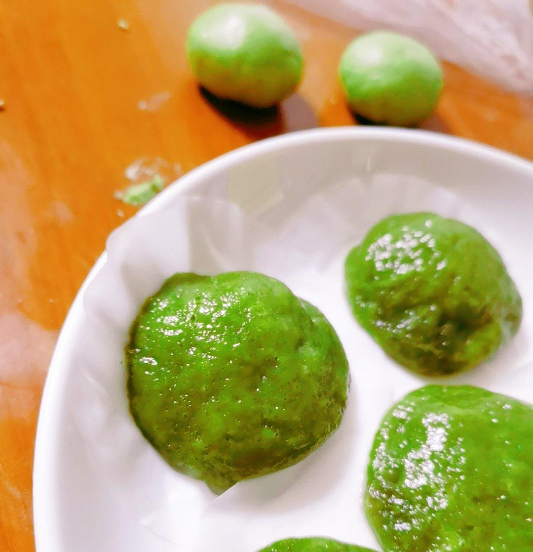 三种口味的青团🌸放三天都不硬 附艾草保存方法 馅料制作方法