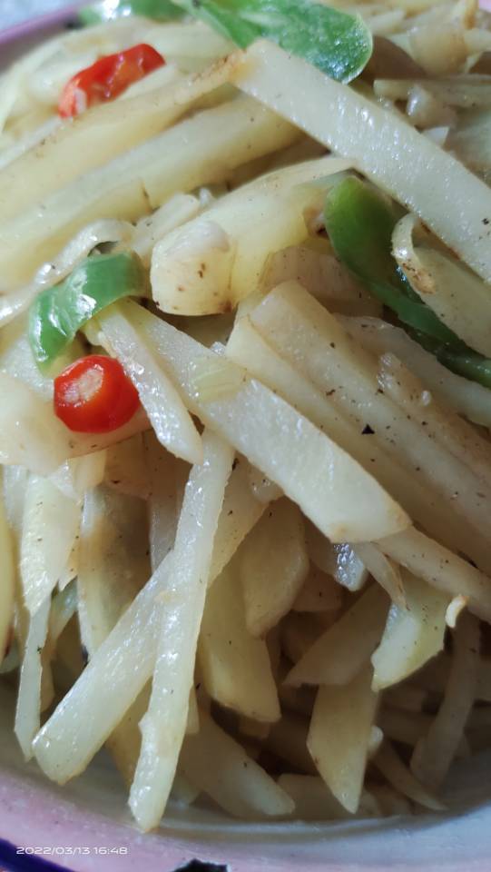 醋溜土豆丝