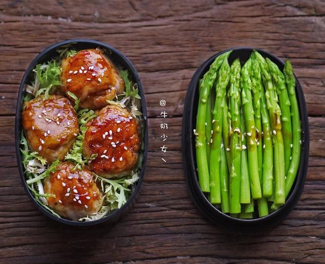 里脊肉包饭团