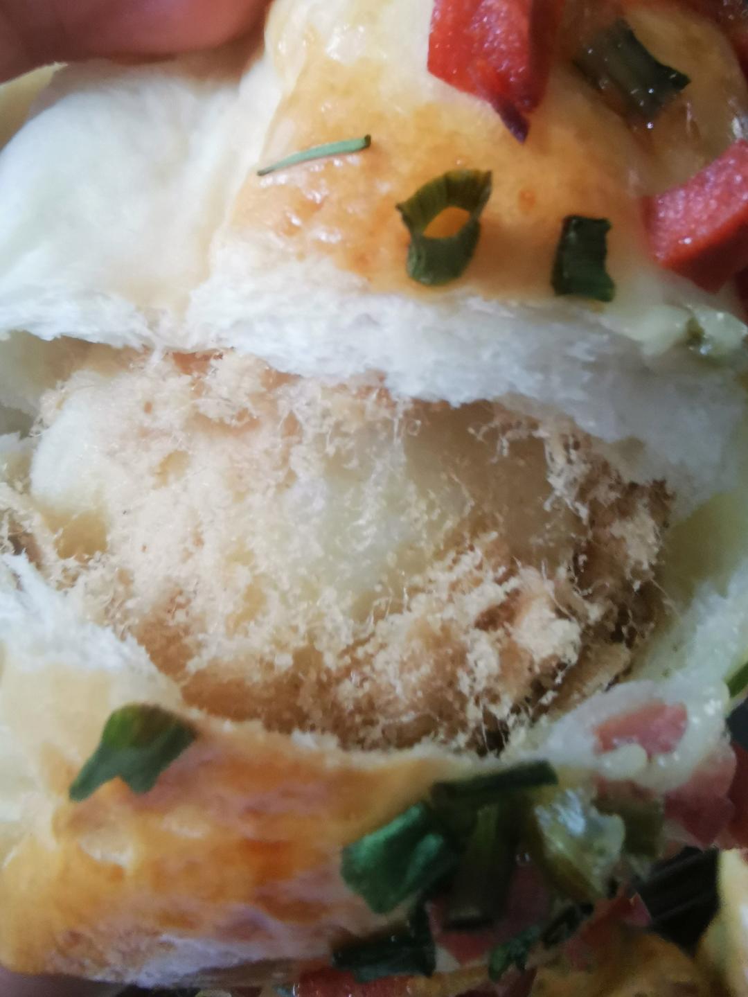 香葱火腿肉松面包