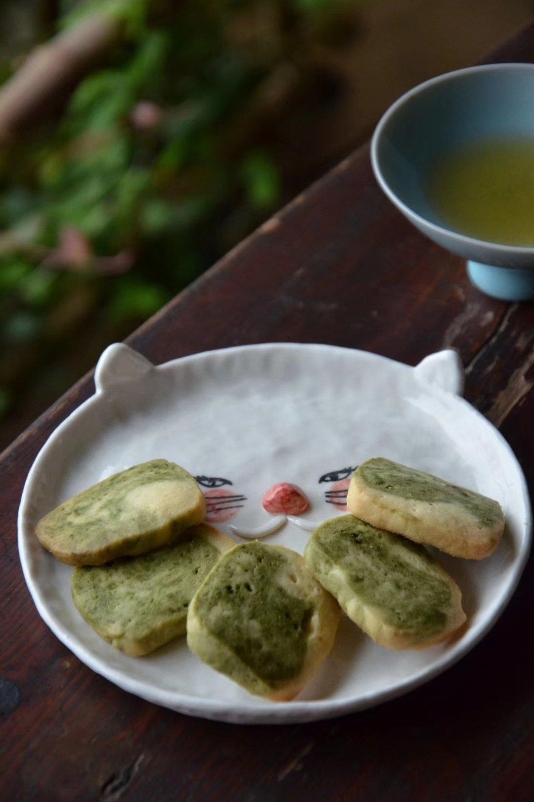 抹茶大理石饼干（抹茶控必备）