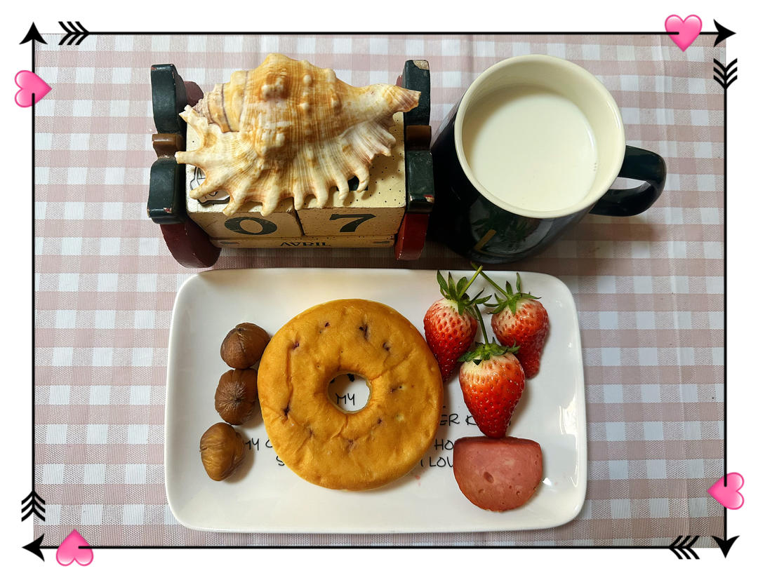 孩子学生上学早餐打卡进行中(第二贴）🍛🥛～