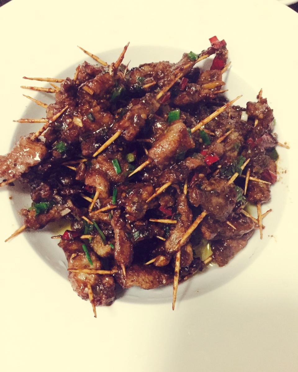 牙签牛肉 道地湖南味