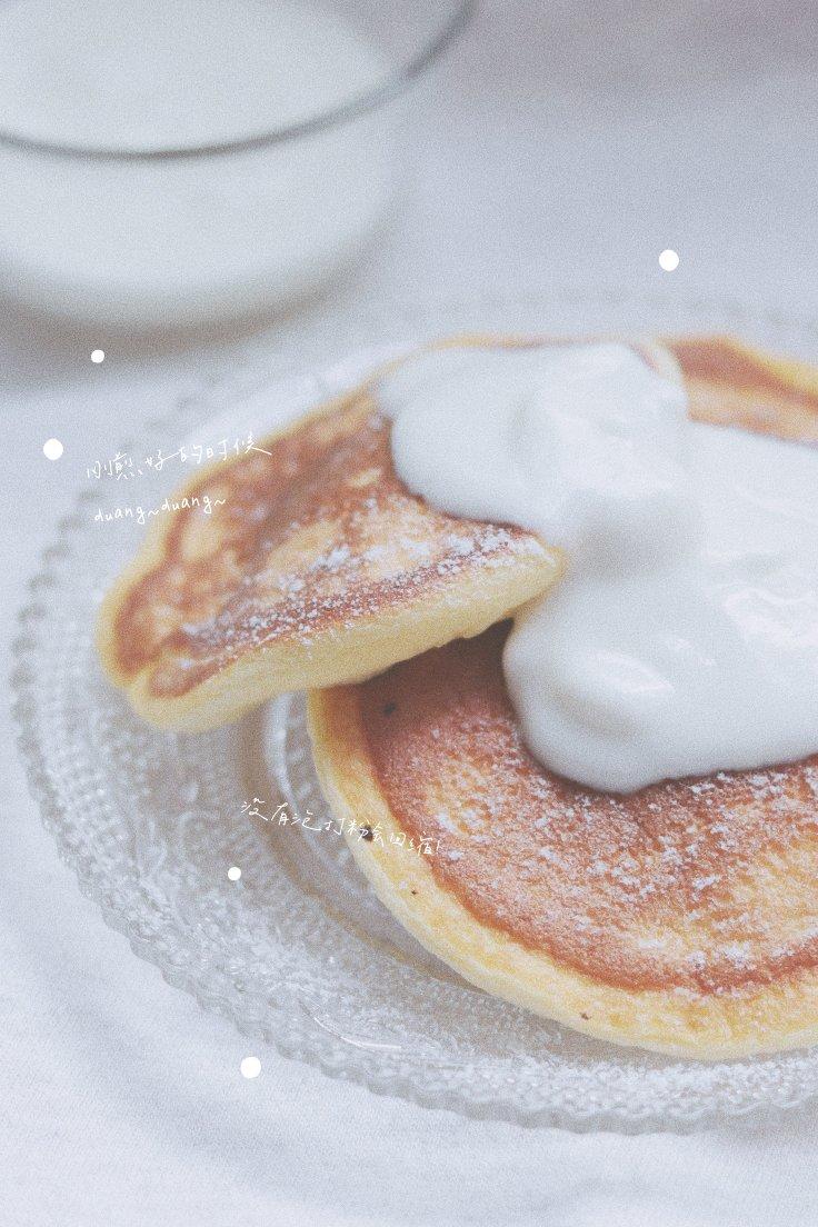 原味无油日式舒芙蕾厚松饼