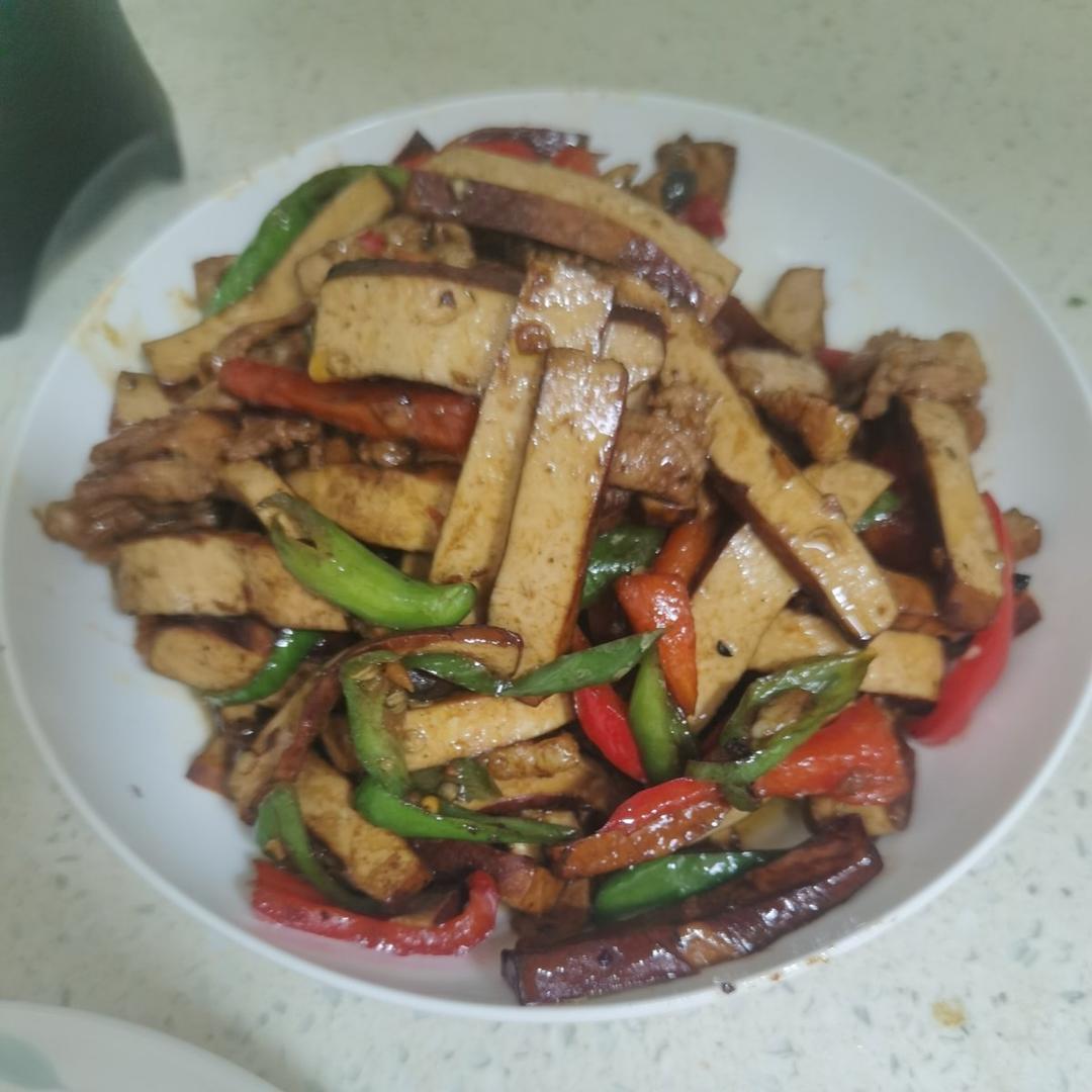 下饭湘菜【小炒攸县香干】，随手一炒就好吃！