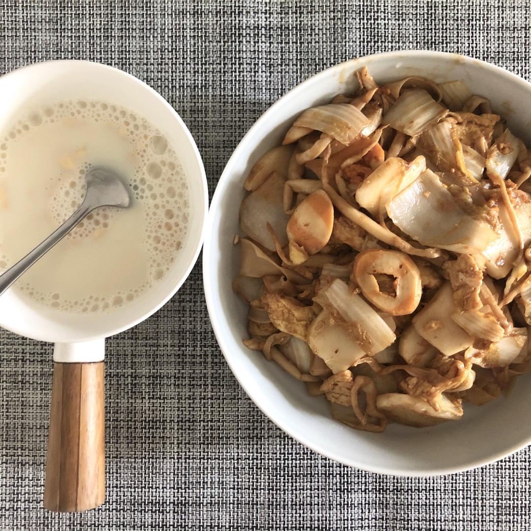 一次就成功的鸡蛋炒河粉