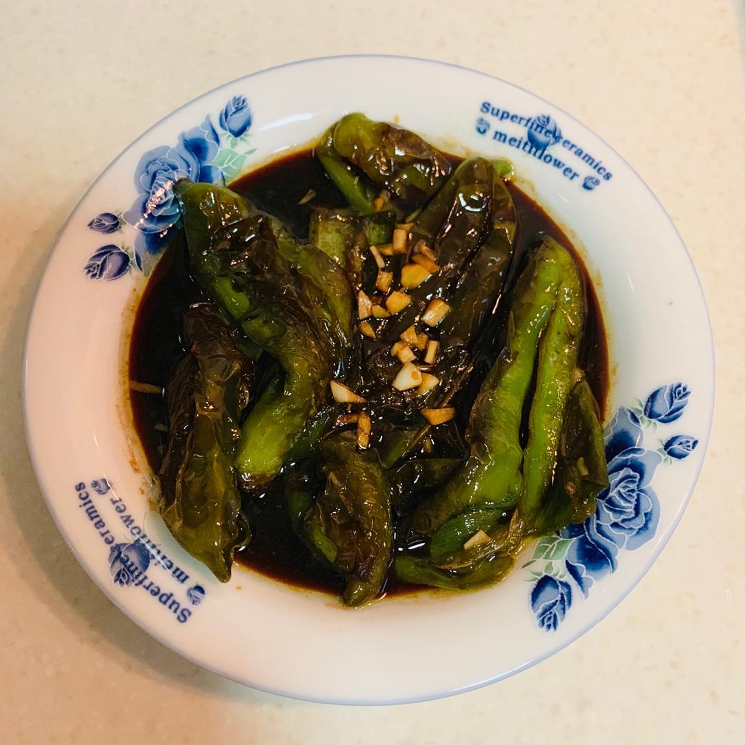 老式油焖尖椒
