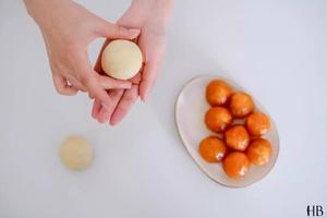 人气凤凰酥—蛋黄酥升级版的做法 步骤26