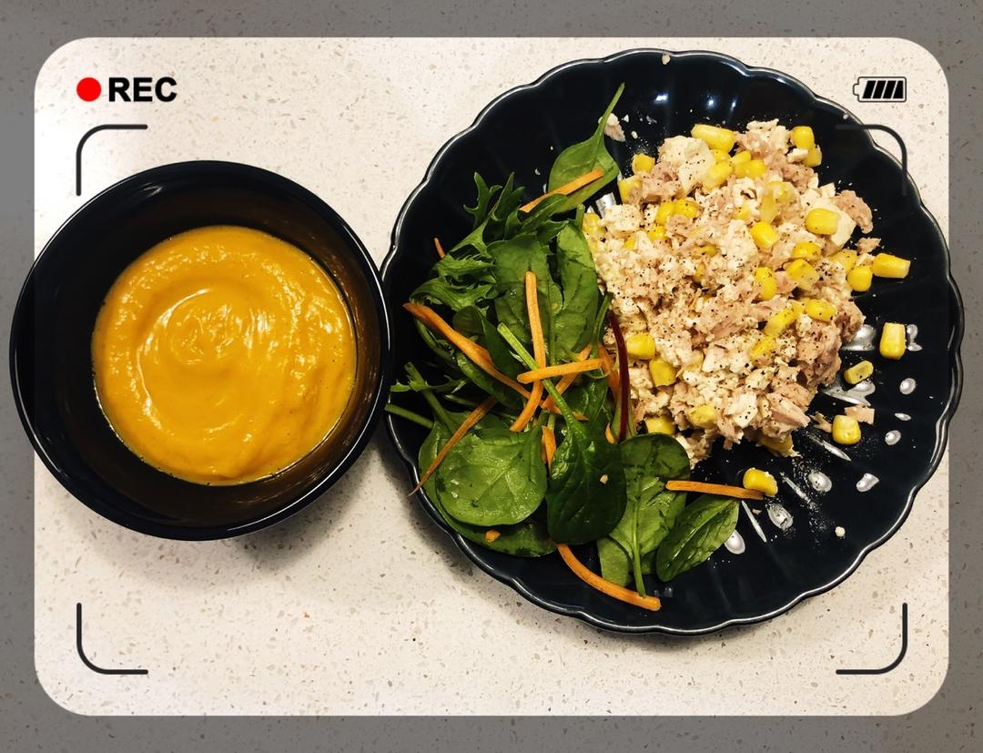 【健康三餐】金枪鱼豆腐沙拉