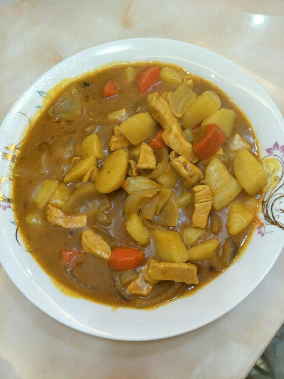 咖喱鸡肉（零失败超详细版）