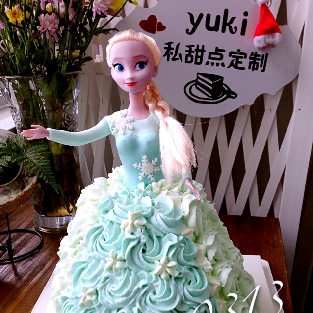芭比娃娃蛋糕