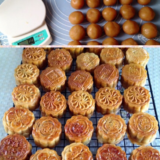 广式月饼——蛋黄莲蓉月饼