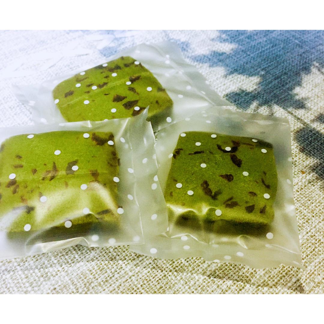抹茶蔓越莓饼干