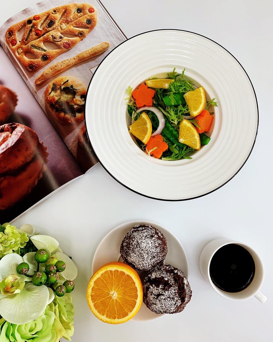 全麦黑巧香蕉马芬（附无麸质版）丨健康·烘焙