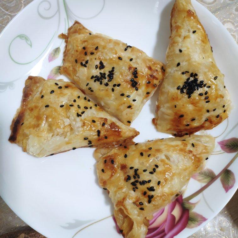 简单易做的苹果派（手抓饼皮）