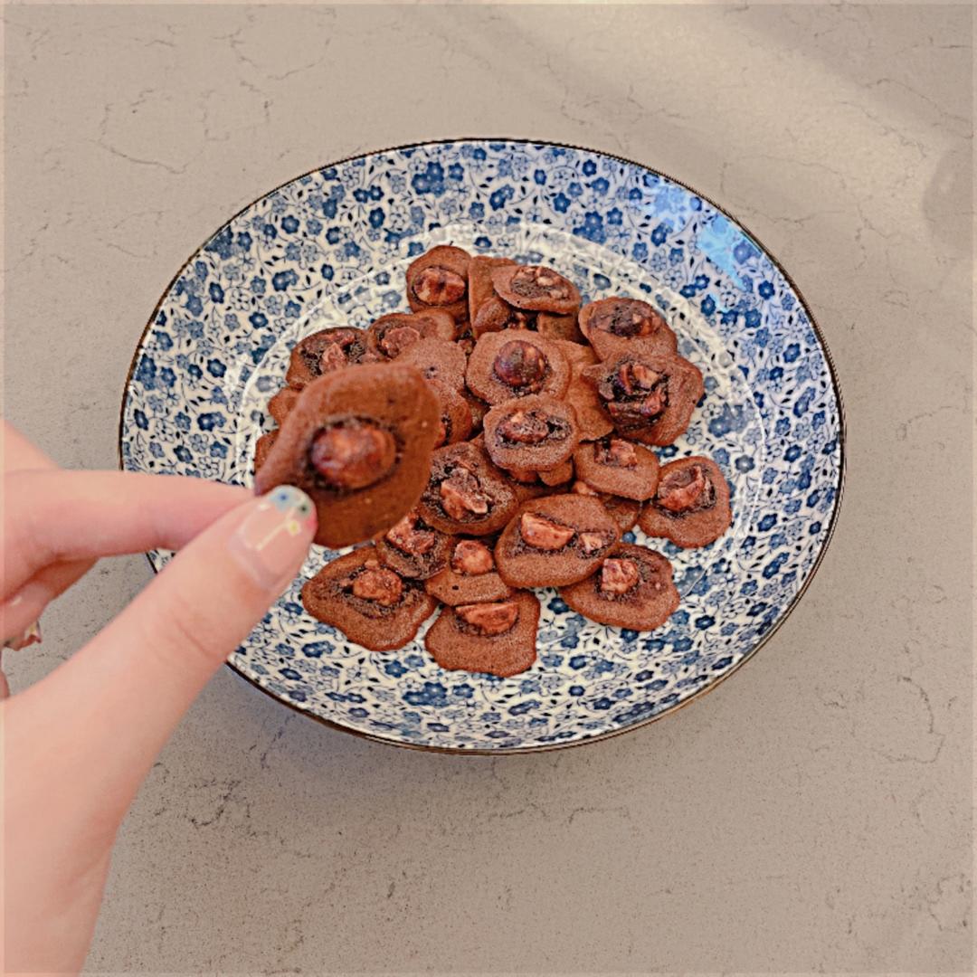 最简单好做de坚果仁可可薄脆（夏威夷果）