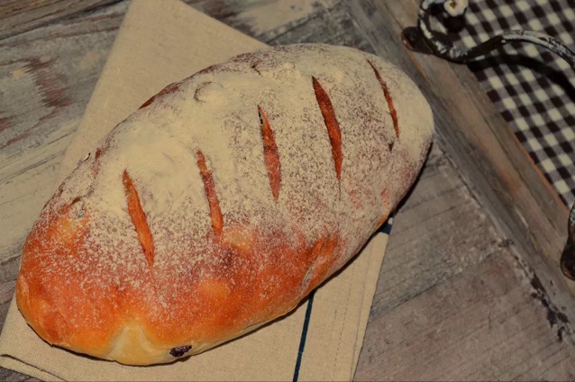 黑麦蔓越莓软欧包