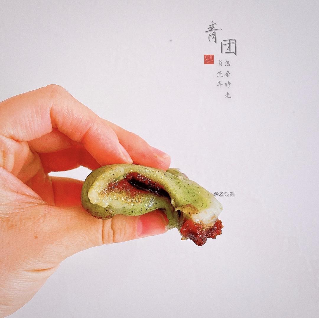 🔥超好吃肉松蛋黄青团-Q弹软糯不粘不塌