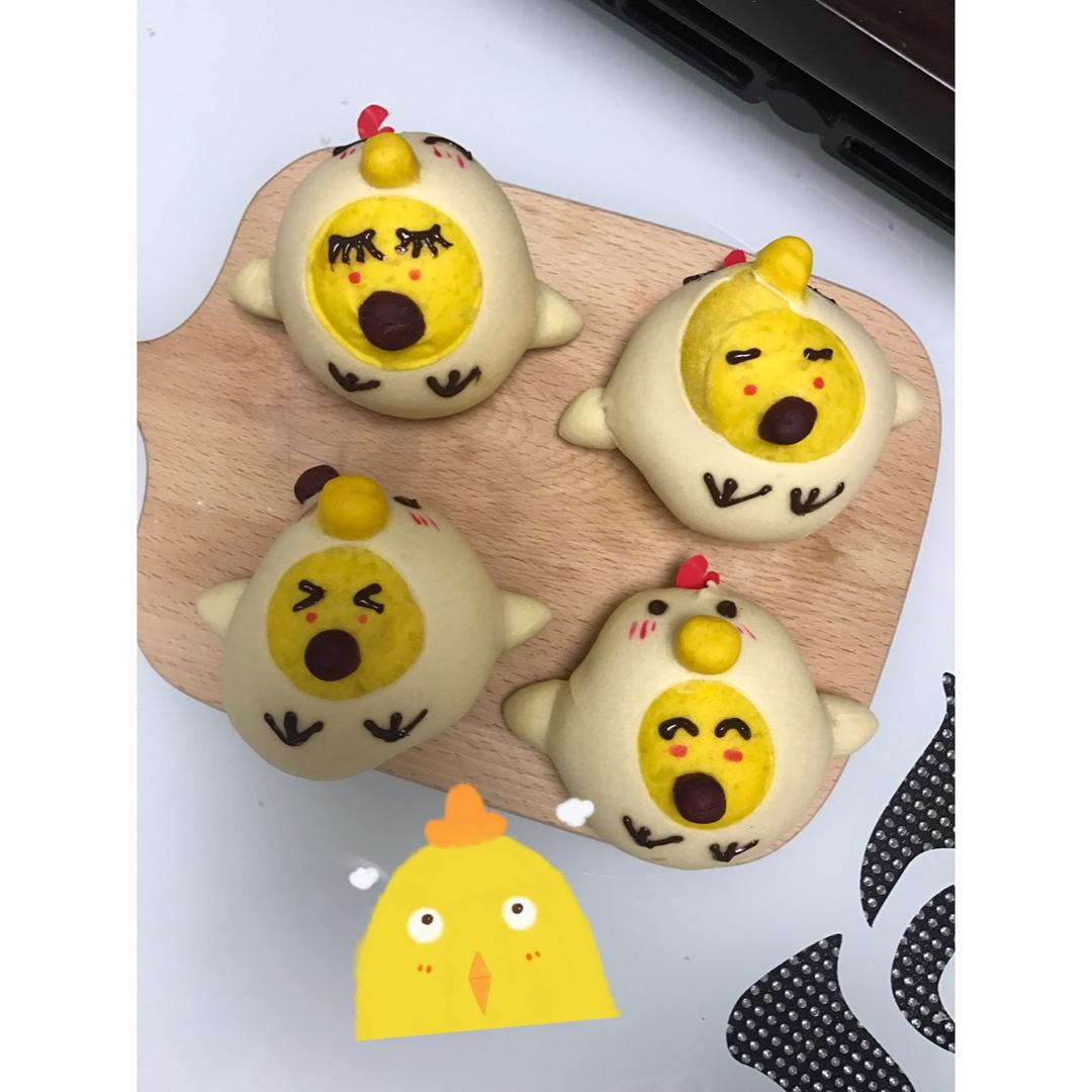 爱的抱抱之萌萌鸡仔小面包