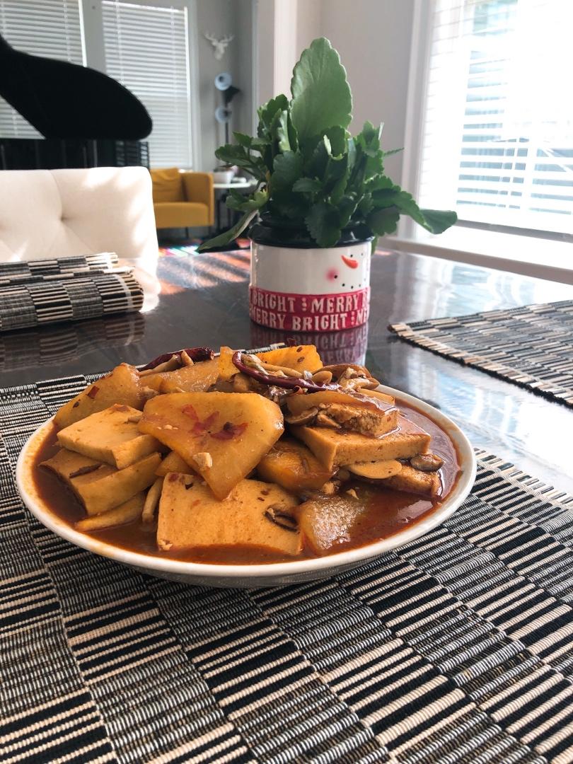 干锅千页豆腐