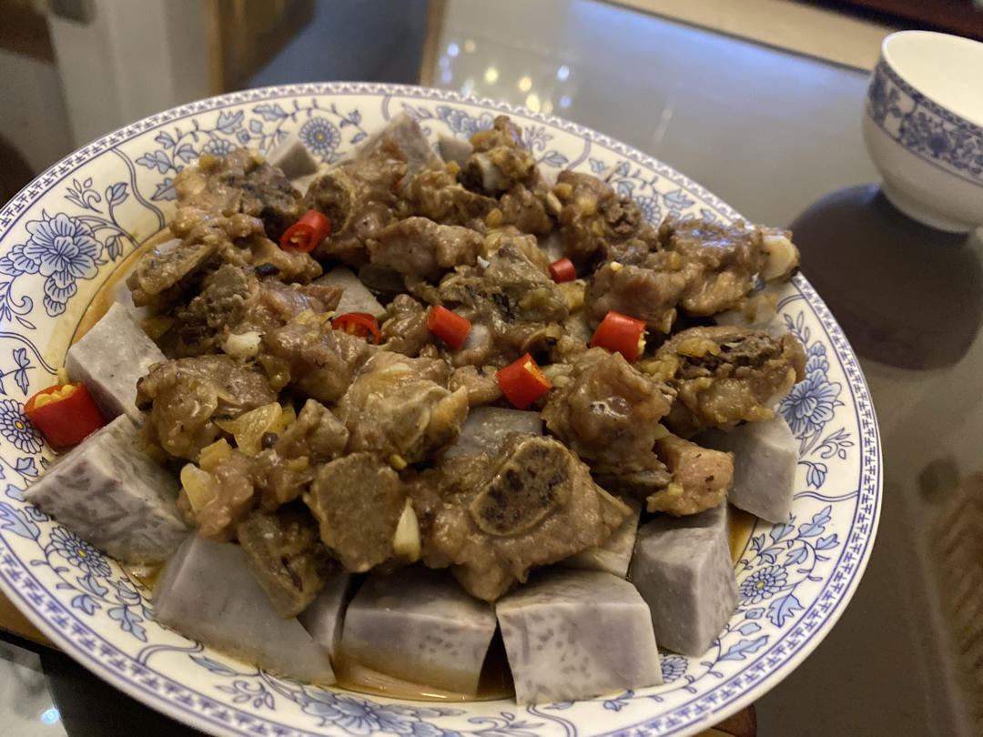 香芋蒸排骨