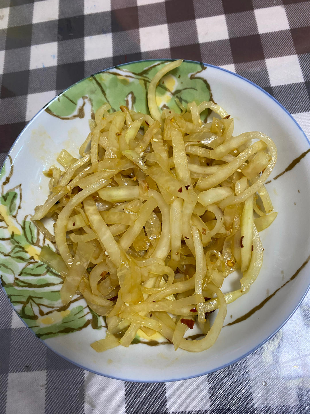 拌脆脆的苤蓝丝