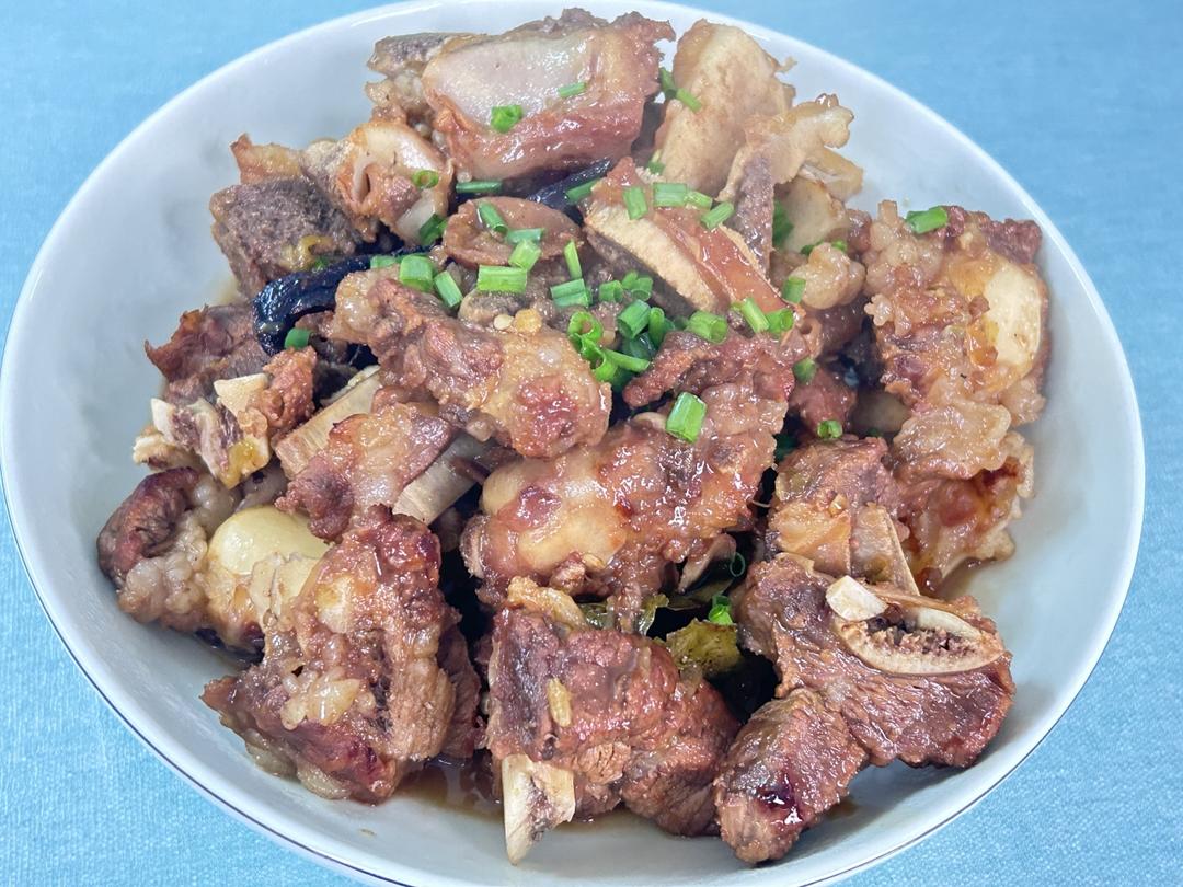 家庭版红烧牛排