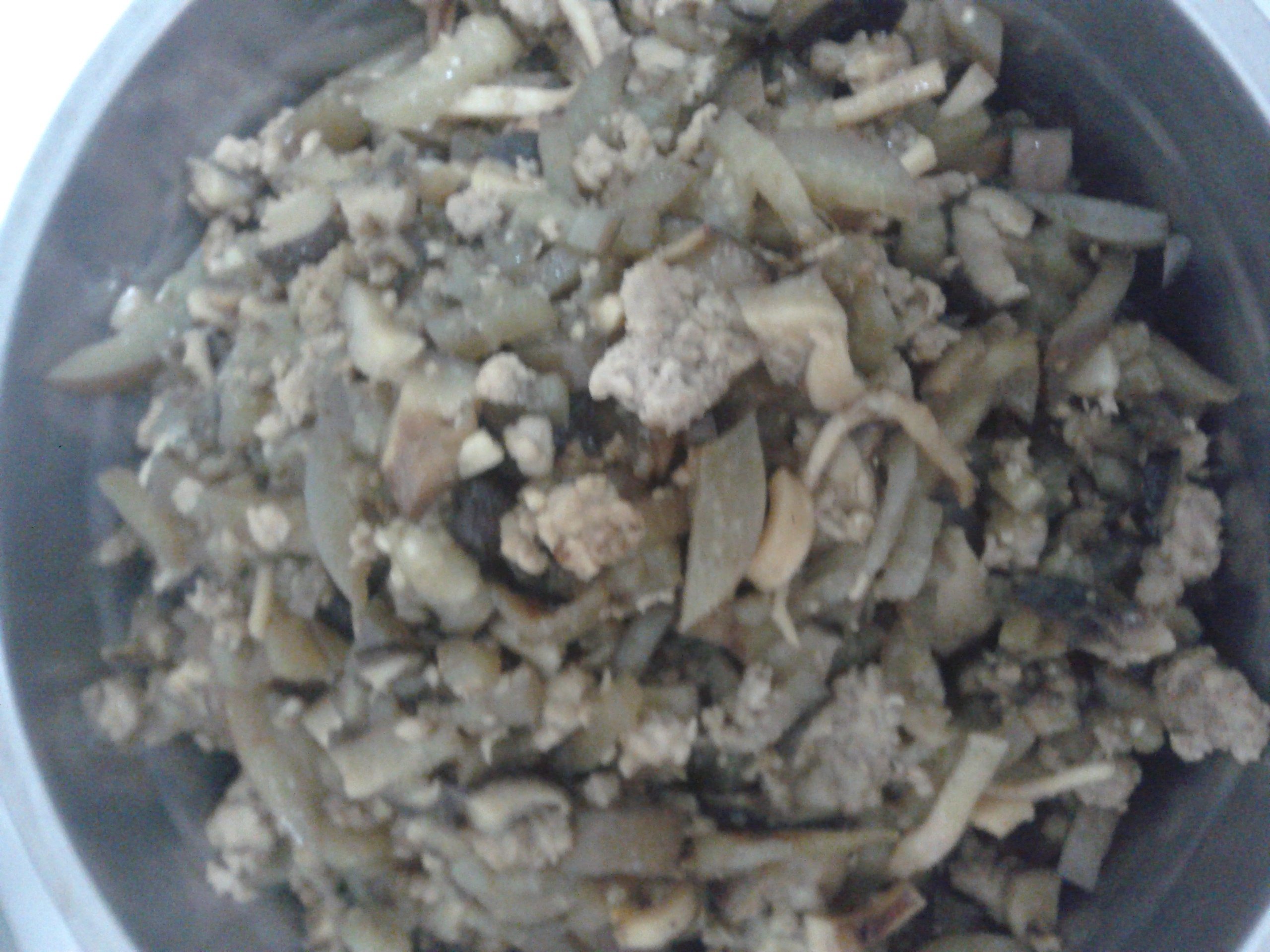 肉末尖椒炒茄子