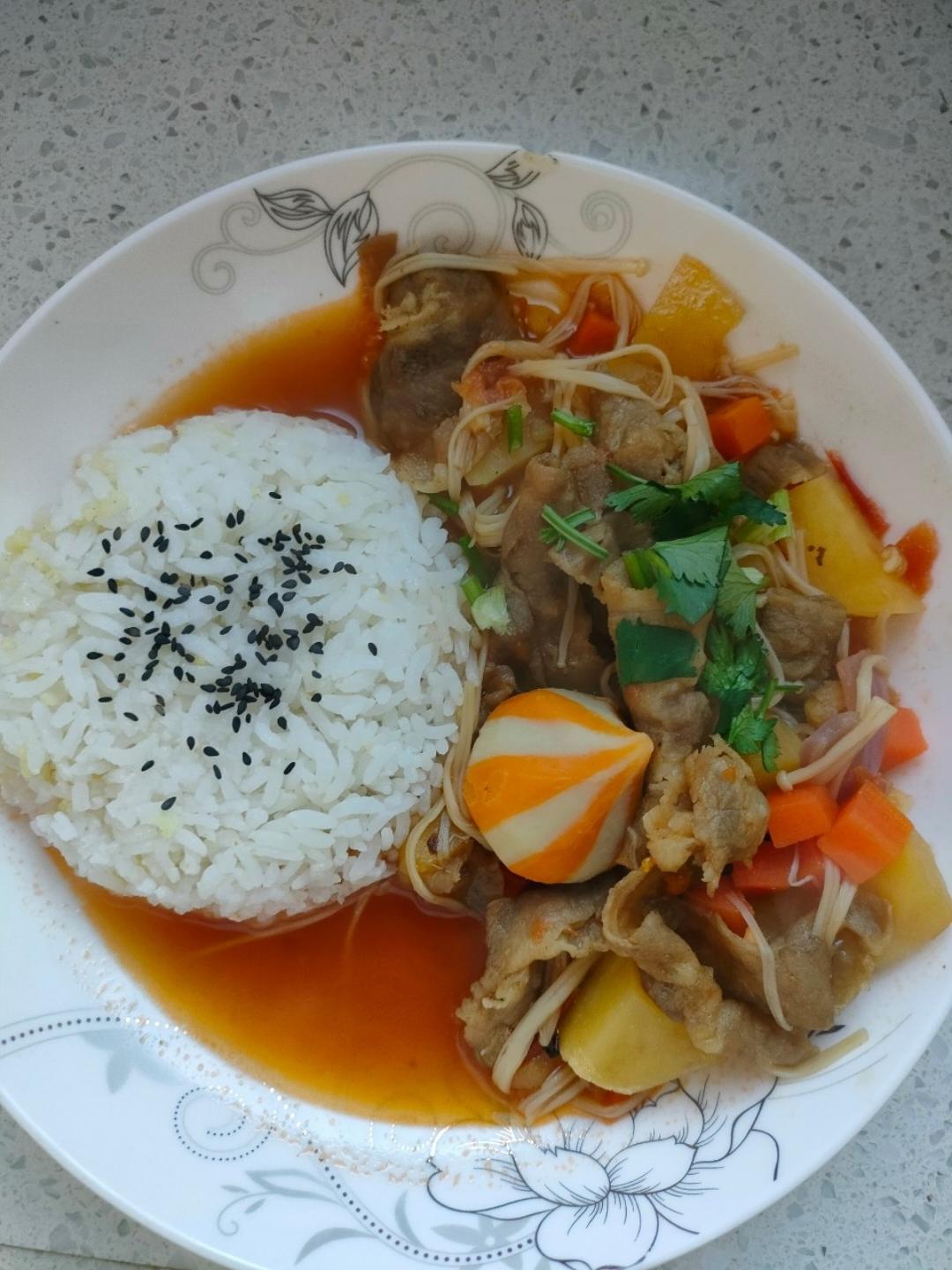 好喝到舔碗底的👉番茄土豆肥牛汤