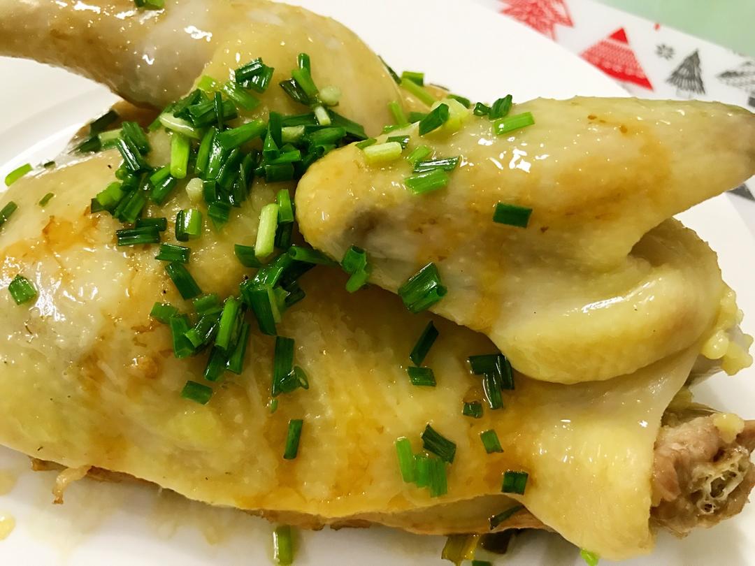 零失败的无水葱油鸡「瞭望角的厨房」