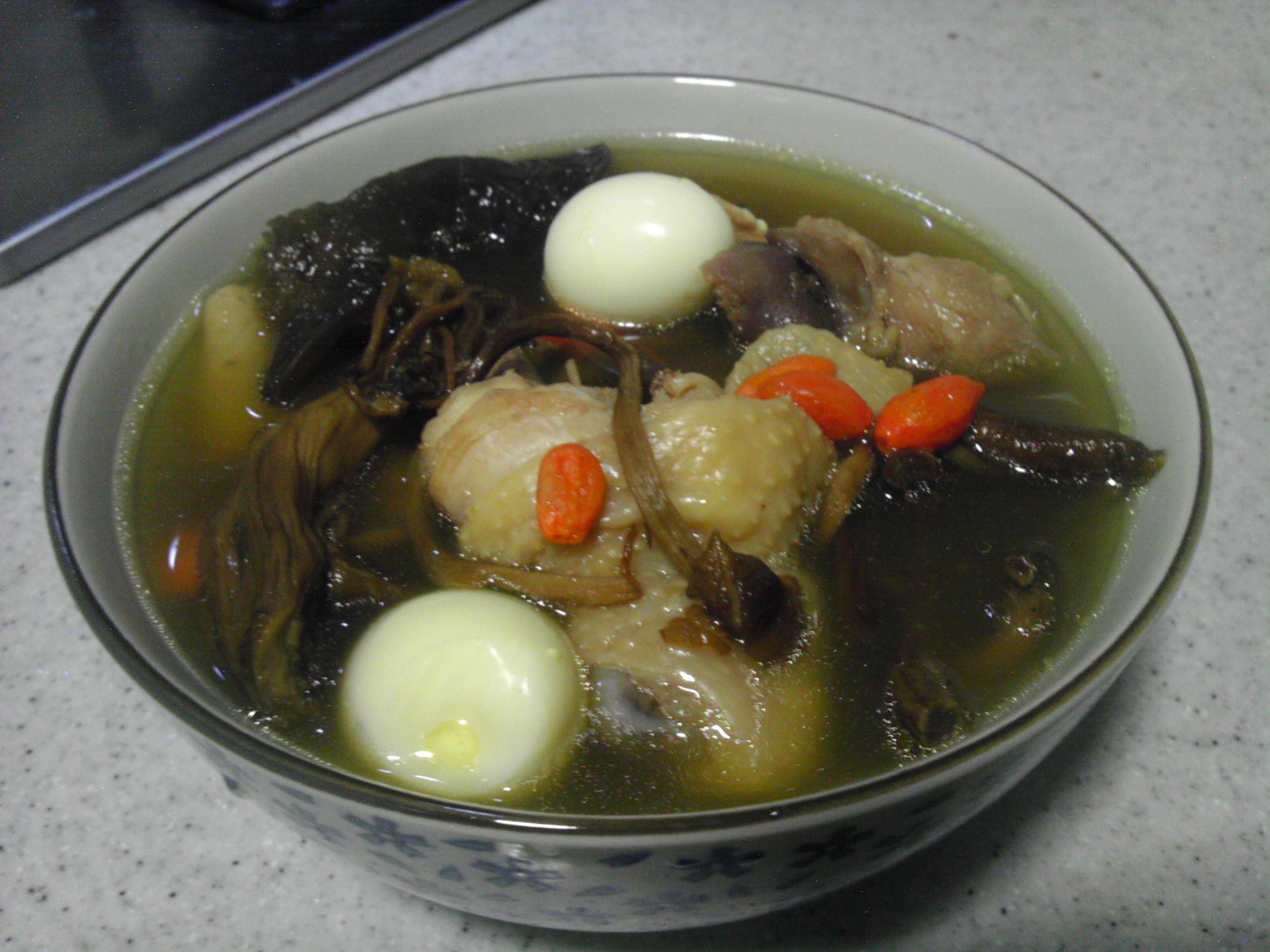 三鲜鸡汤