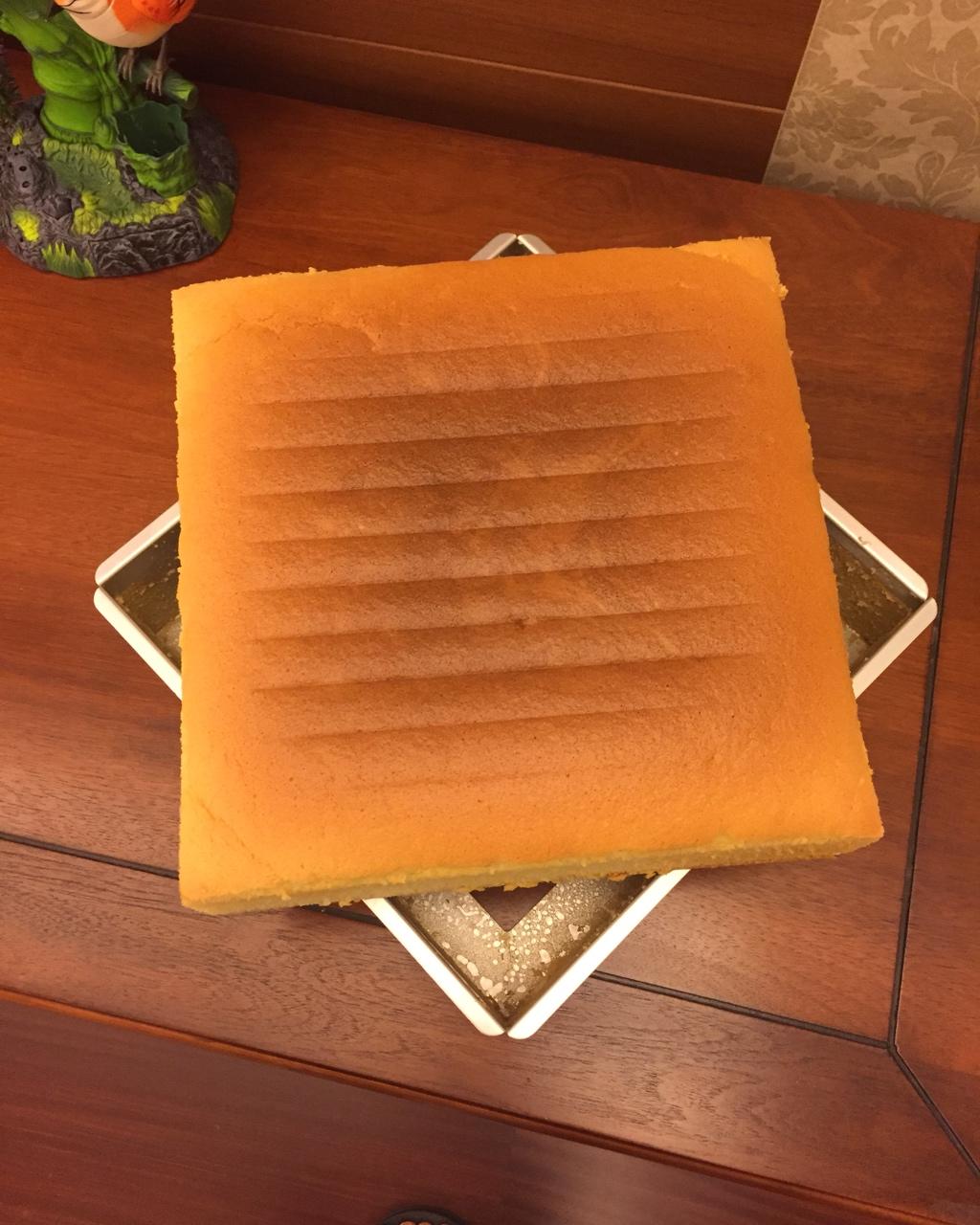 戚风蛋糕（不回缩，裱花打底首选）