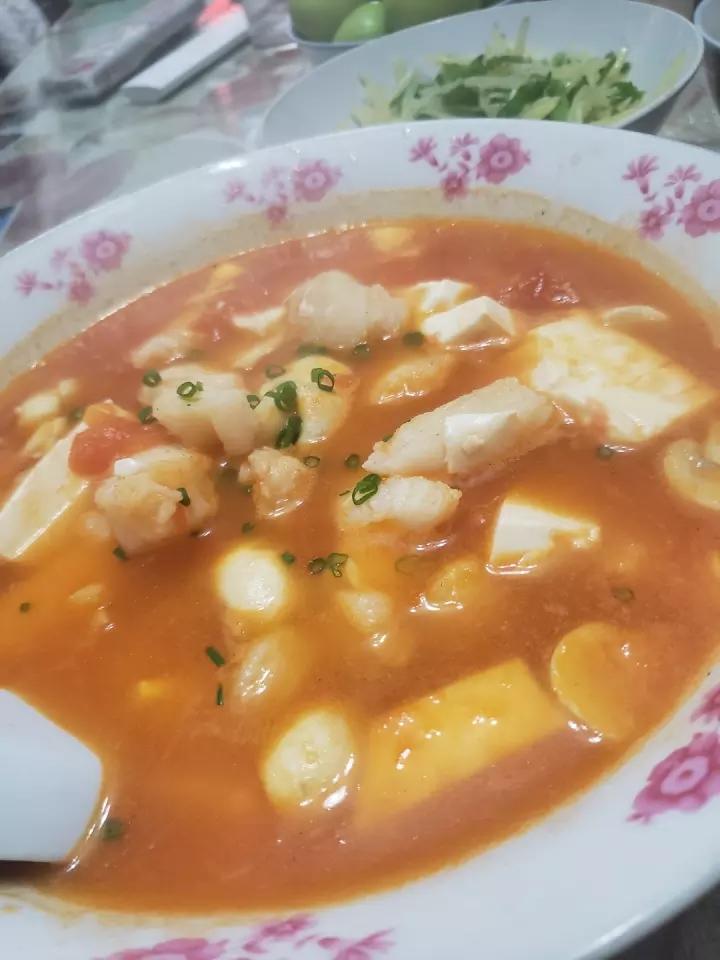龙利鱼豆腐煲