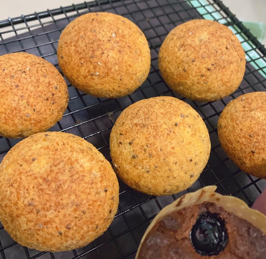 Keto-椰子餐包【低碳】