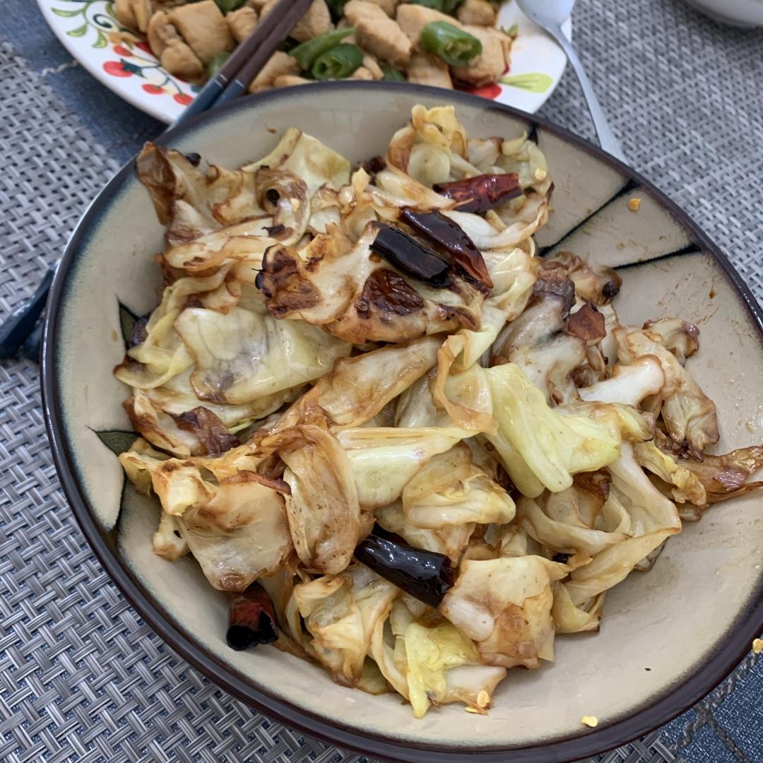 在家炒出街头小馆风味的炝炒圆白菜
