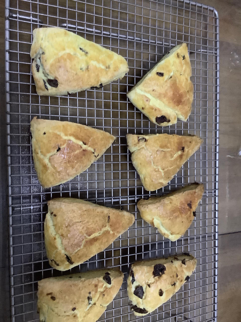 免打发❗️外酥里软蔓越莓司康，零失败巨好吃