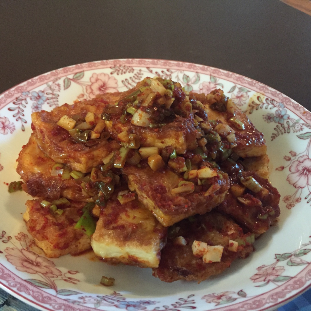 韩式煎豆腐 Side Dish Tofu