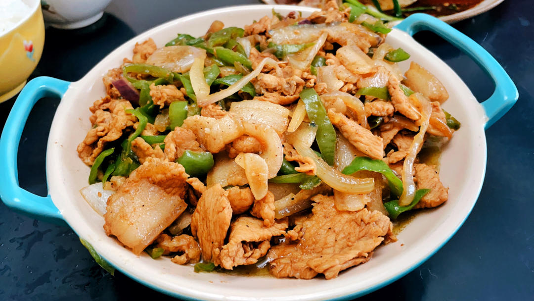 青椒小炒肉 (五花肉)