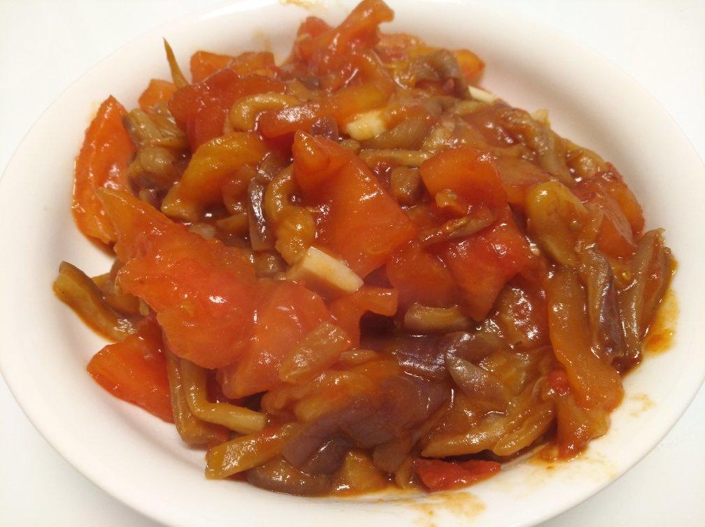 西红柿烧茄子