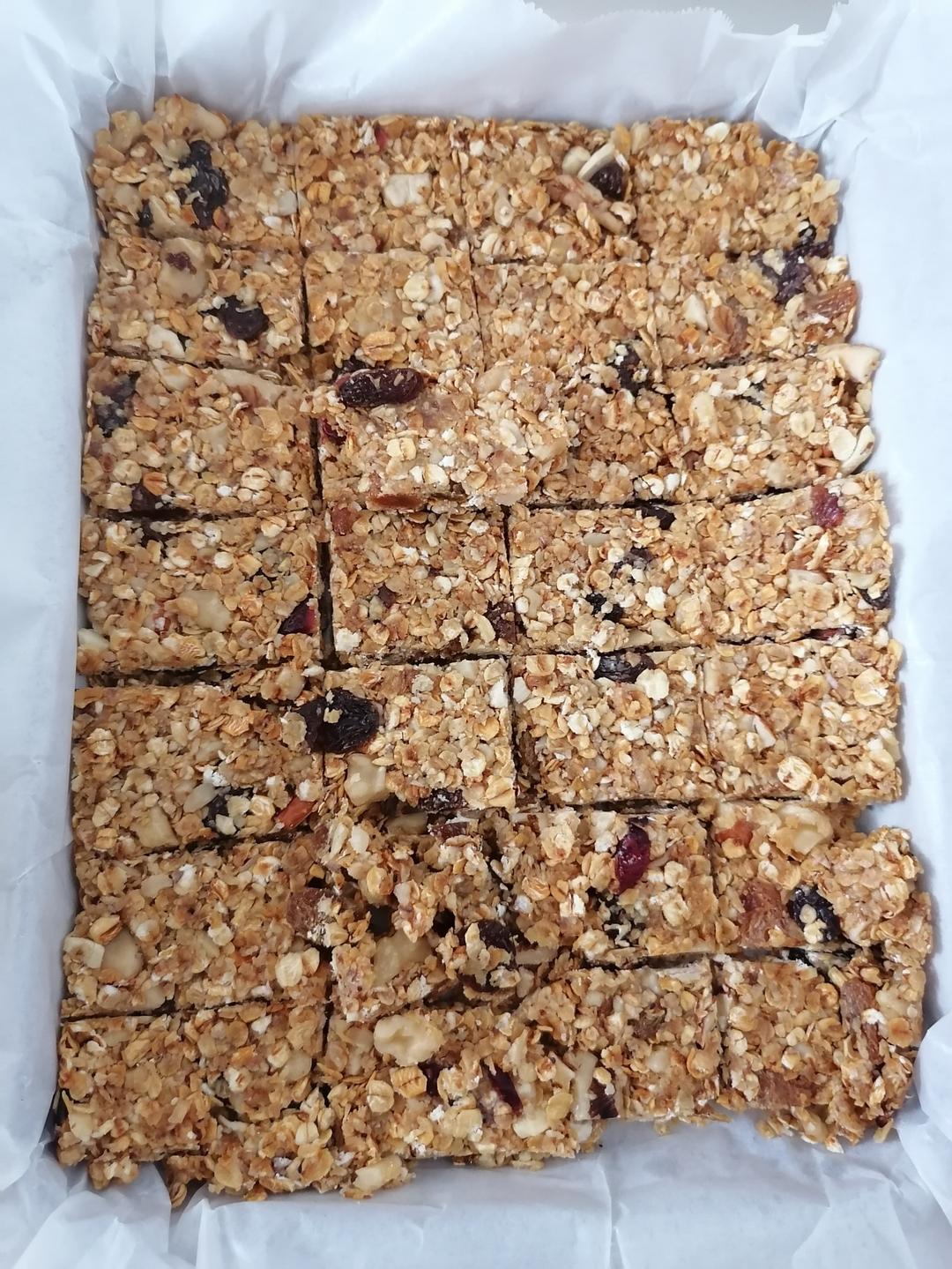 自制燕麦能量棒（Granola Bar）