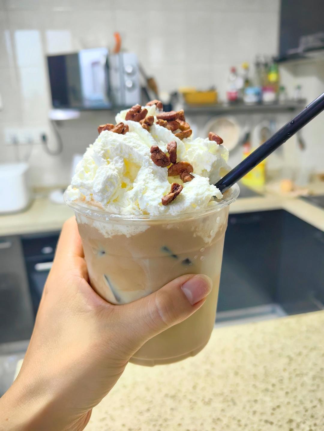 幽兰拿铁 (茶颜悦色同款忌廉雪顶奶茶，茶亭序落花红冷)