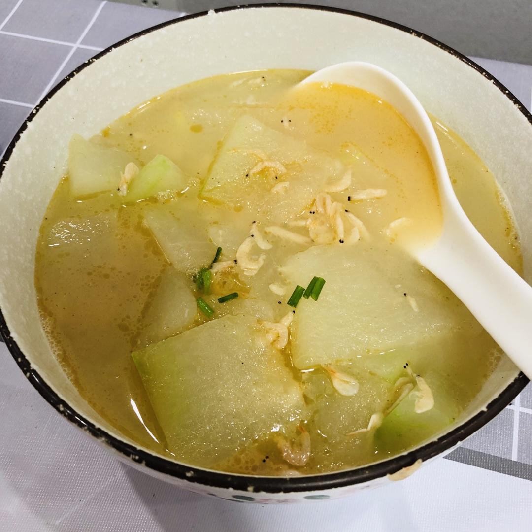 虾皮冬瓜汤