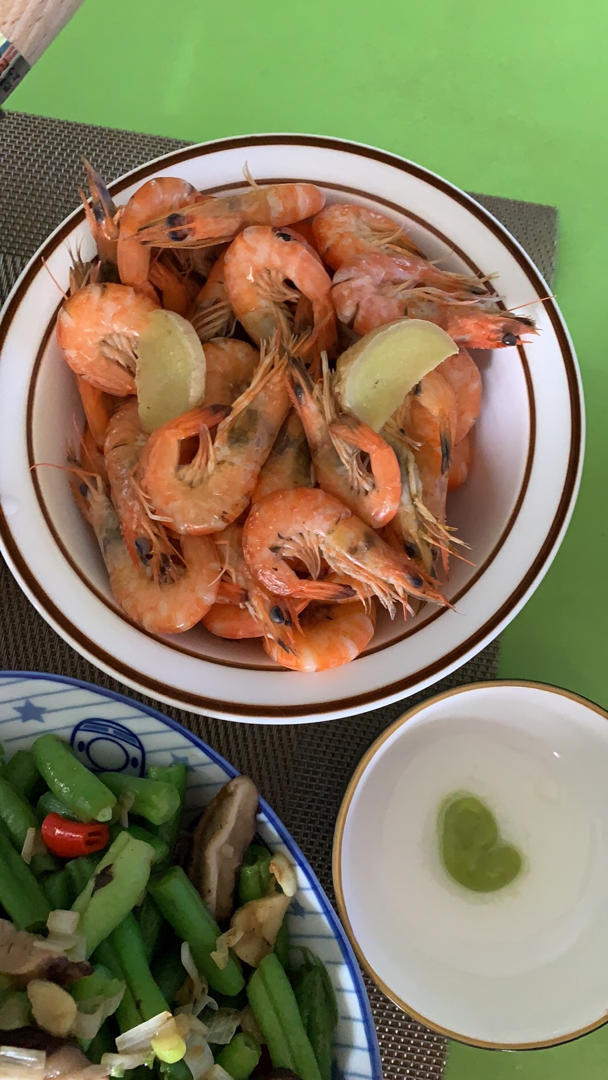 白灼沙虾