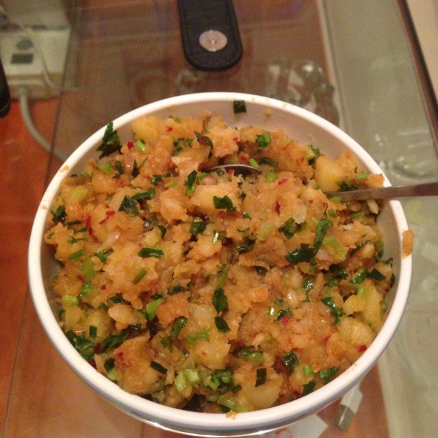 孜然香辣土豆泥