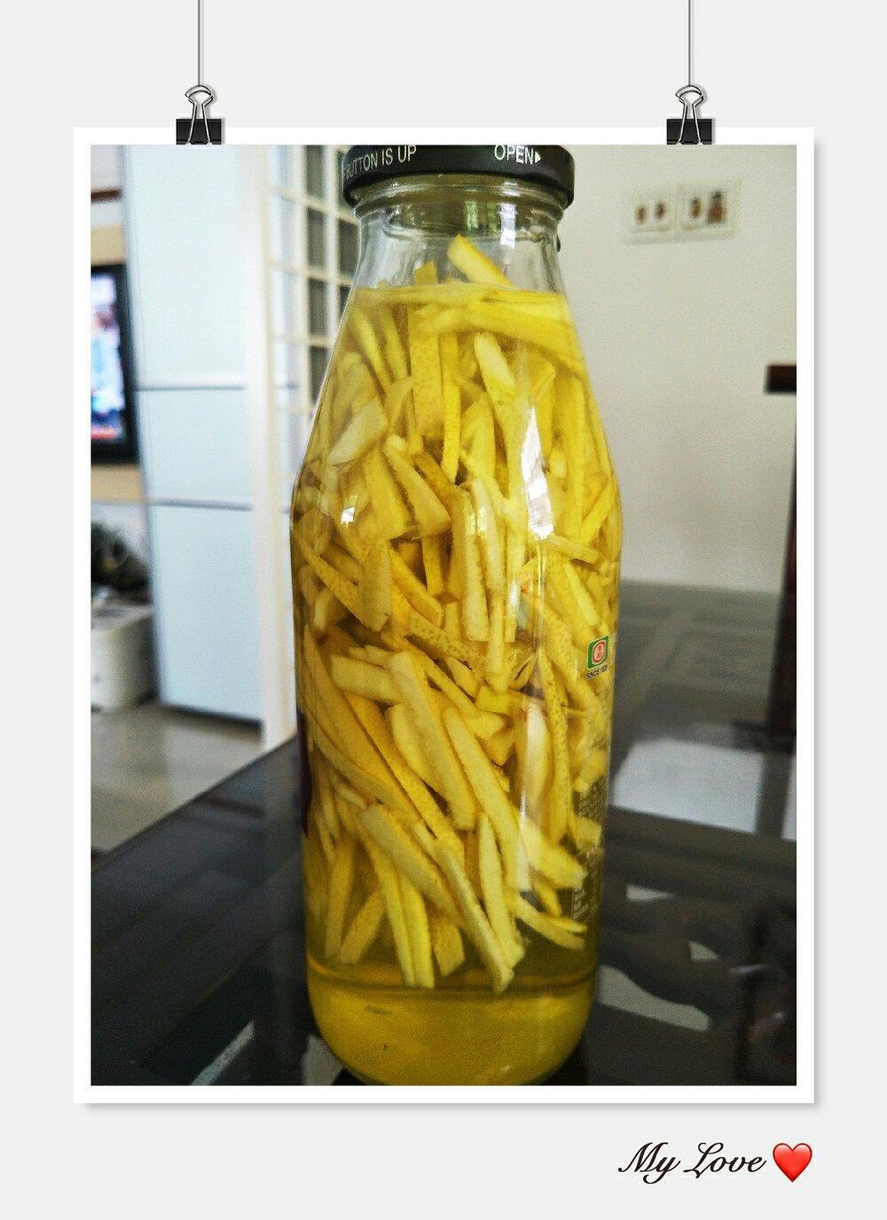 柚子皮洗洁精