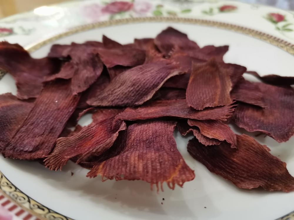 无油烤箱紫薯片