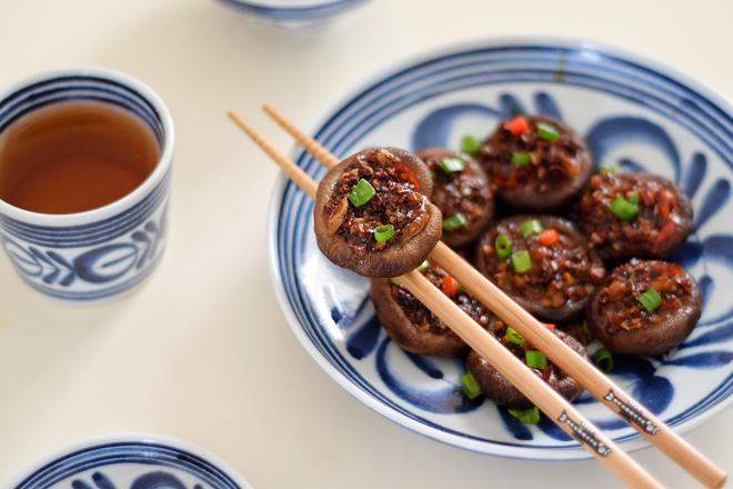 蒜蓉烤香菇【北鼎烤箱食谱】的做法