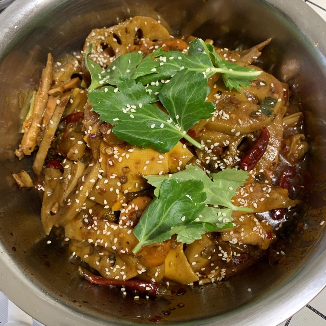 香辣干锅鸡翅