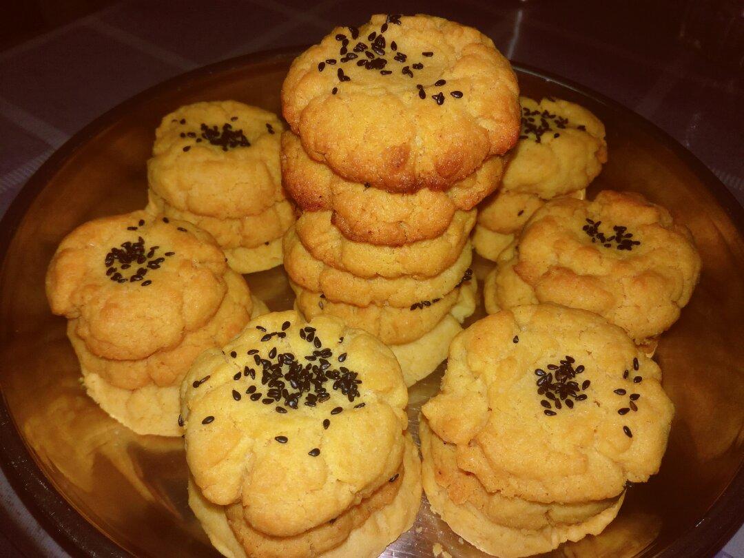 无猪油桃酥（暴力&快速）